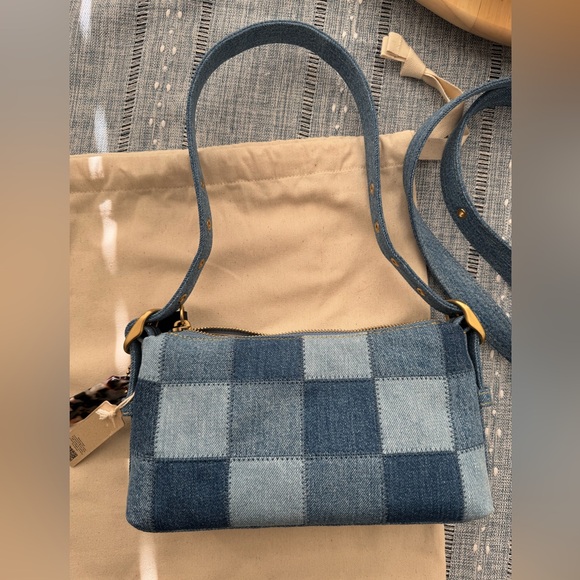 NWT Coachtopia Alter Ego Small Check Board Denim - Picture 2 of 15